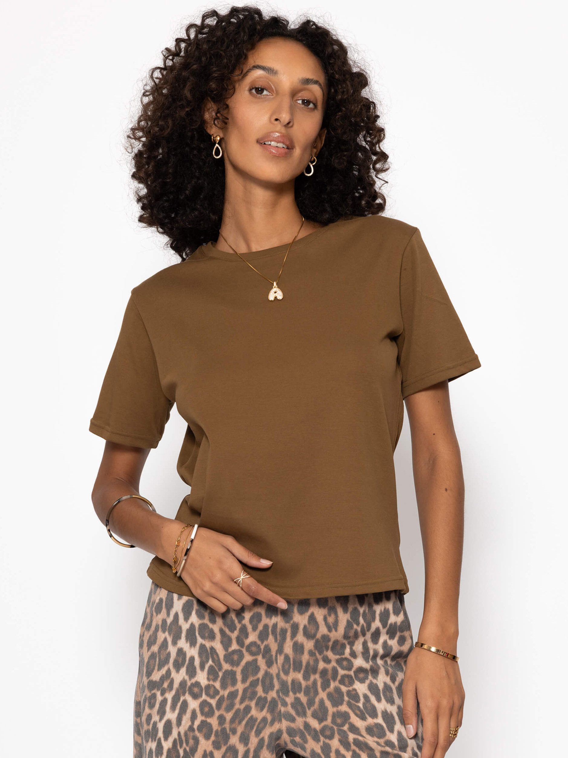 SASSYCLASSY T-Shirt Lockeres T-Shirt Damen mit Rundhalsausschnitt Oversize günstig online kaufen