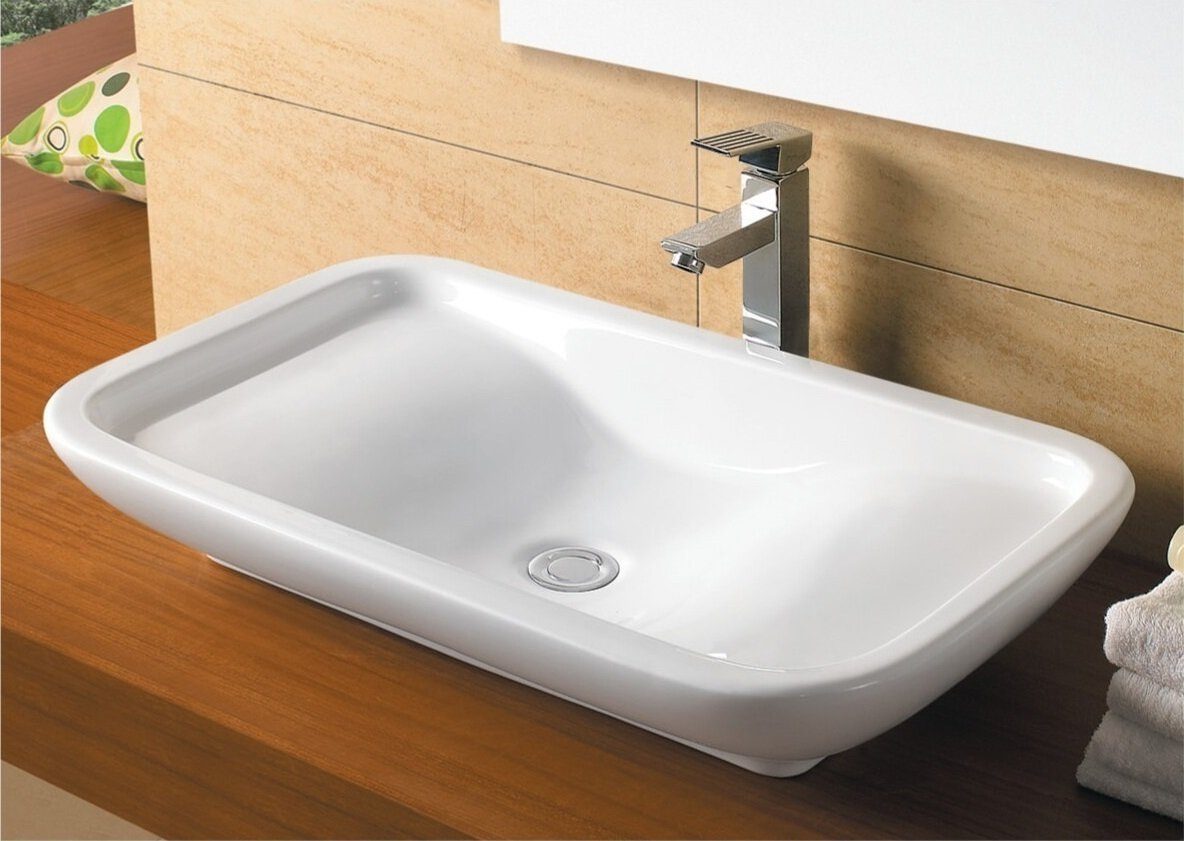 NEG Aufsatzwaschbecken NEG Aufsatz-Waschbecken Uno31A (rechteckig) (31A)