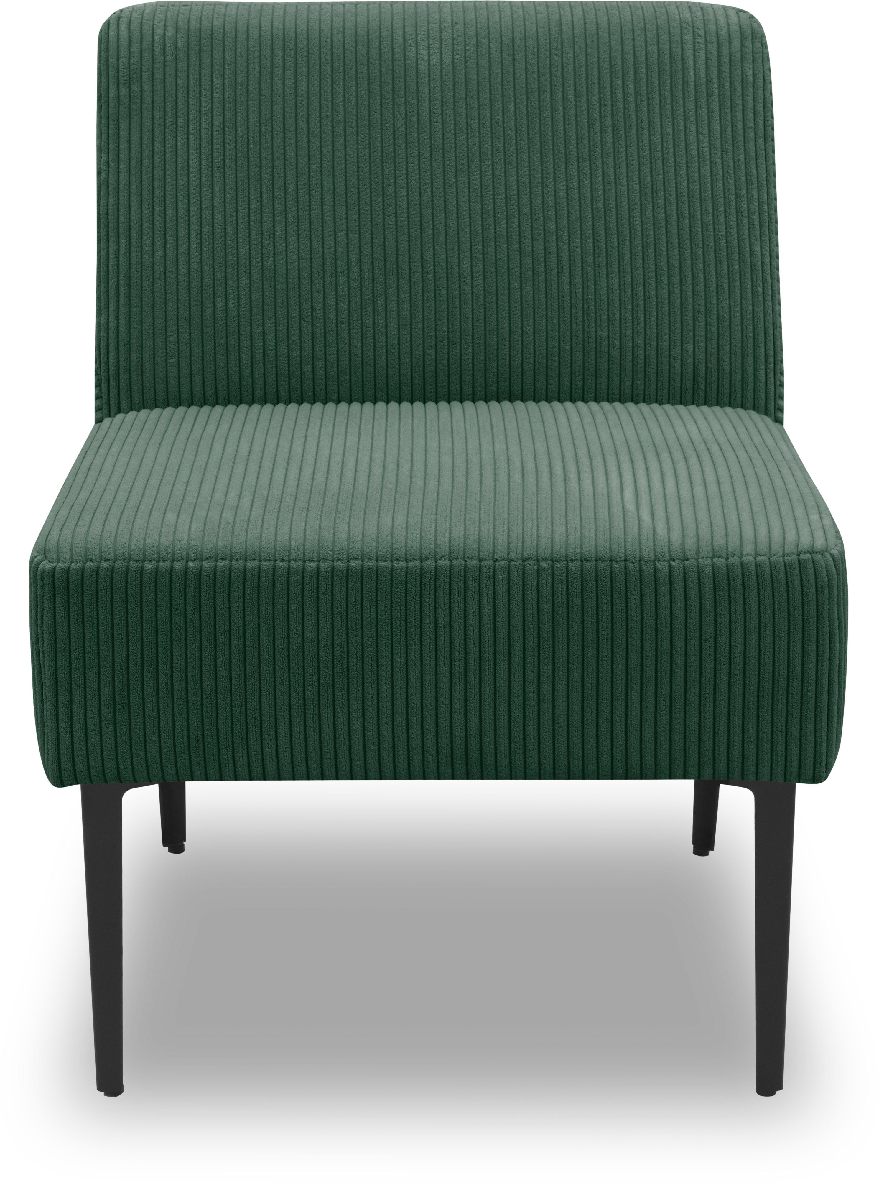 DOMO collection Sessel 700010, für individuelle Zusammenstellung eines persönlichen Sofas dünkelgrün