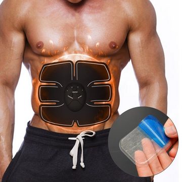 VSIUO Elektrodenpads 30 Stück EMS Gel Pad, 30 St.,Gel Blatt für EMS Trainer Bauchtrainer Elektrische Muskelstimulation