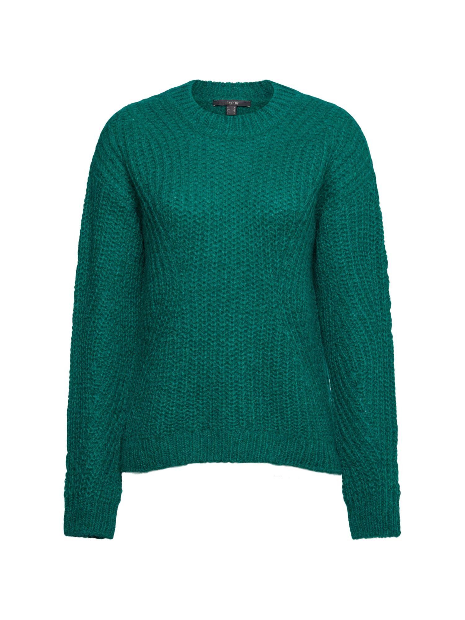 Collection Strickpullover EMERALD Alpaka: Esprit GREEN Strickpullover Mit