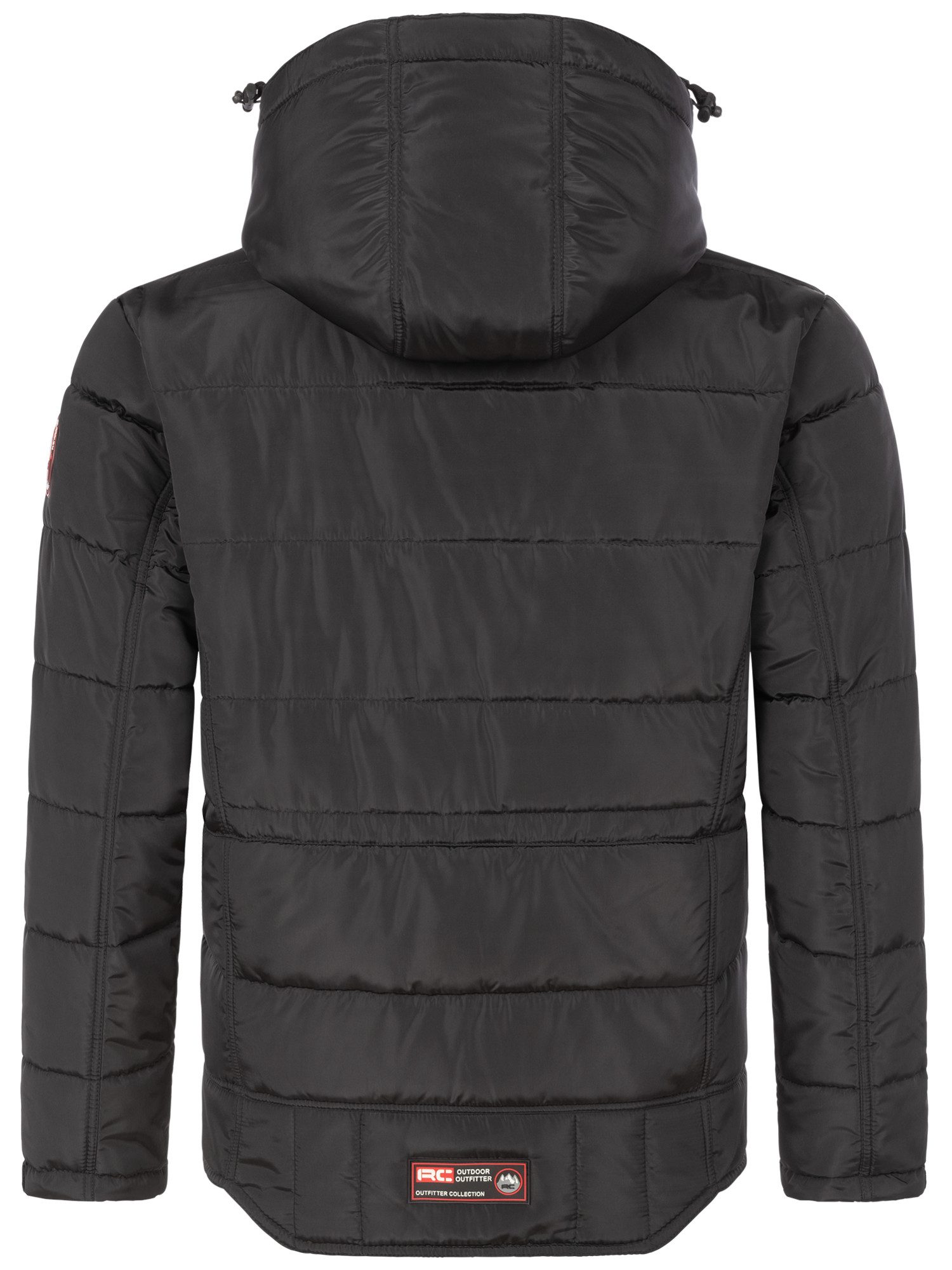 Rock Creek Winterjacke Herren Jacke mit Kunstfellkragen H-393