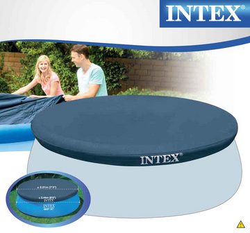 Intex Pool-Abdeckplane Krystal Clear Pool Basics (1-St), für Intex Easy Set Pools mit 366cm Durchmesser