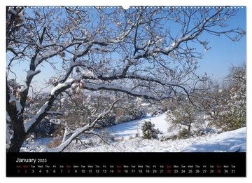 CALVENDO Wandkalender Easy Living in Greece (Premium-Calendar 2023 DIN A2 Landscape)