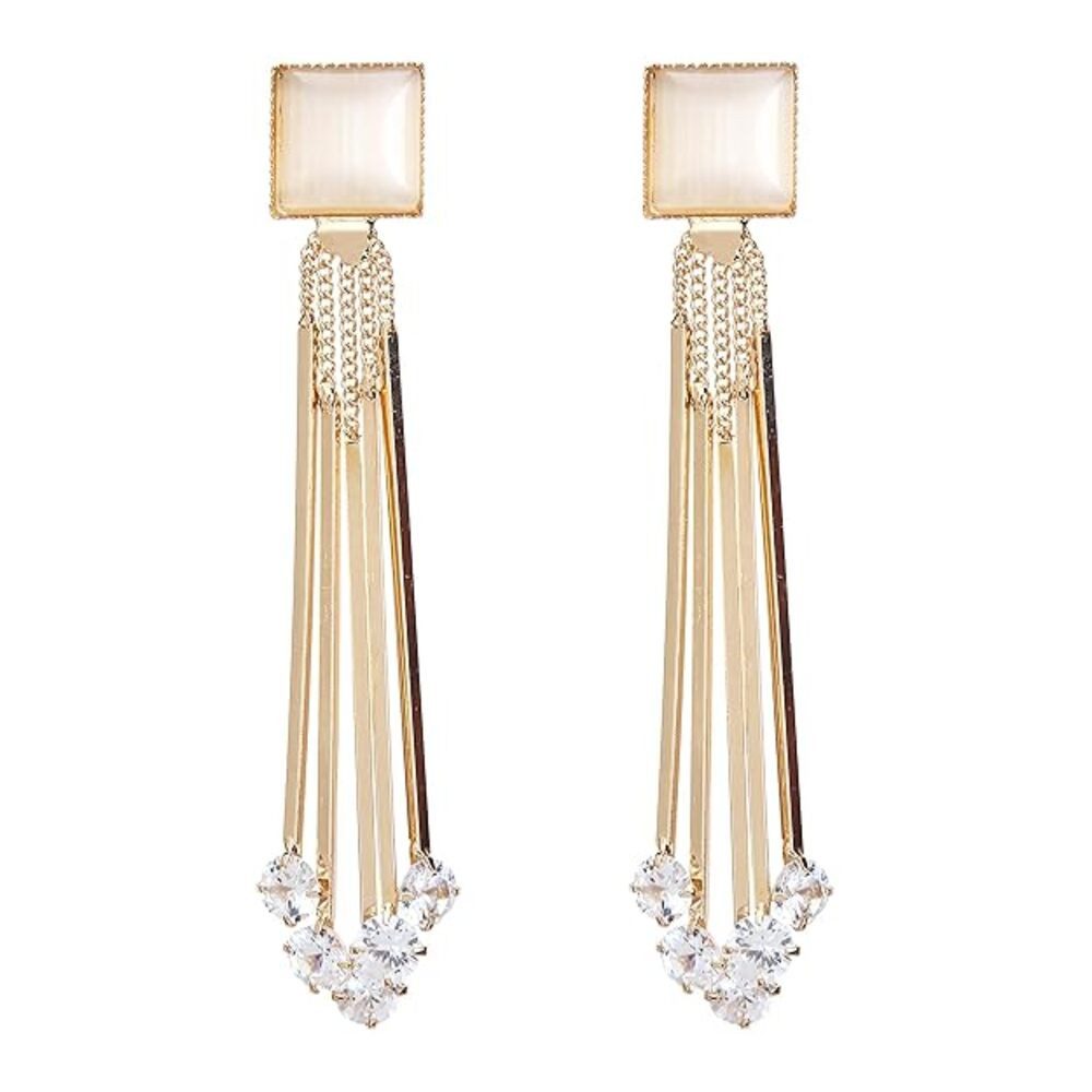 YouBella Ohrhänger-Set Schmetterling Design Ohrringe für Frauen & Mädchen (Enthaltene Komponenten: 1 Paar Ohrringe, Perfekt für besondere Anlässe, Für Geschenk & Hochzeit), Modische & schöne künstliche Schmuck