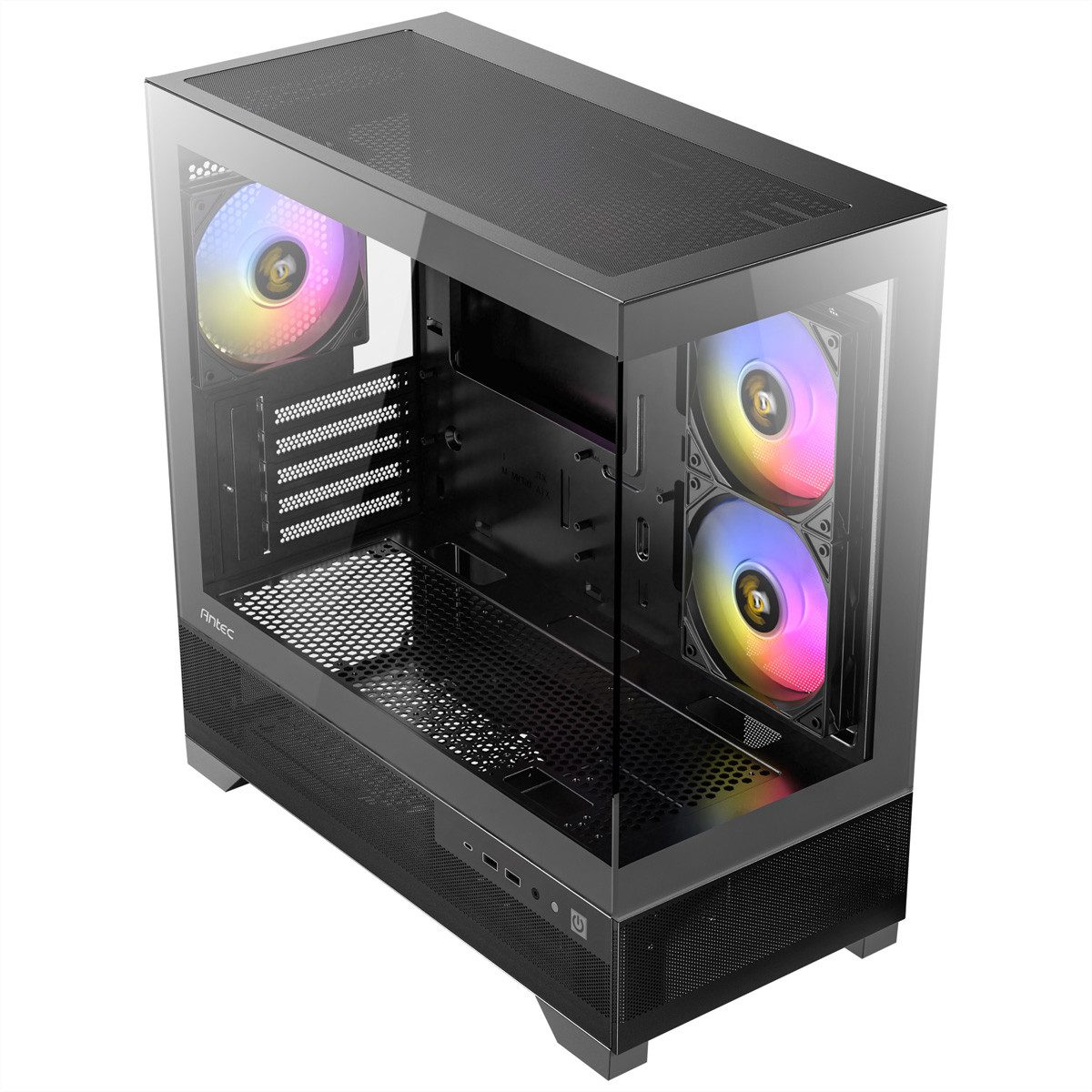 Antec PC-Gehäuse CX500M ARGB PC Gehäuse Mini Tower Micro-ATX