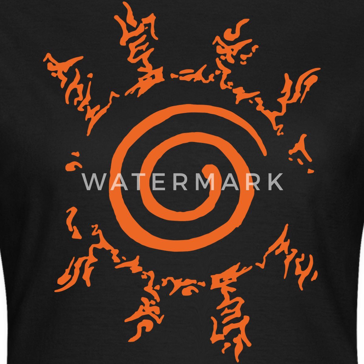 Spreadshirt T-Shirt Naruto Shippuden Symbol Hakke günstig online kaufen
