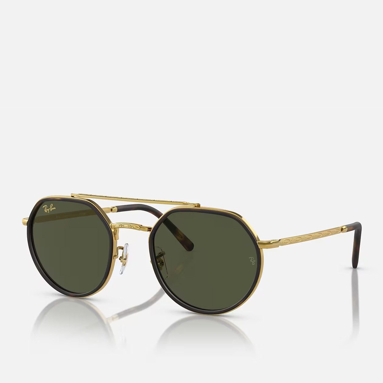Ray-Ban Sonnenbrille Ray-Ban RB3765 919631 53 Legend Gold Green