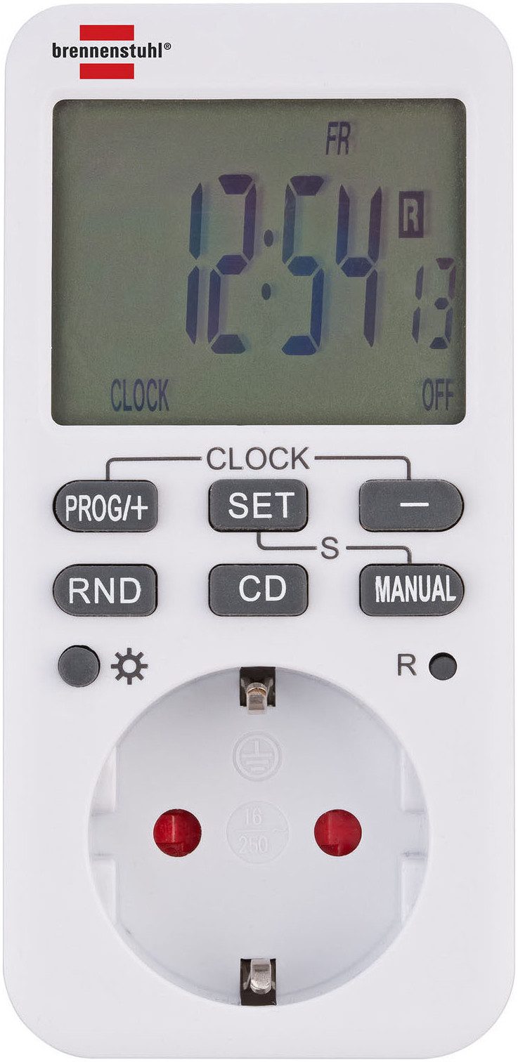 Brennenstuhl Wochenzeitschaltuhr Comfort-Line, digital – Bild 4 von 5