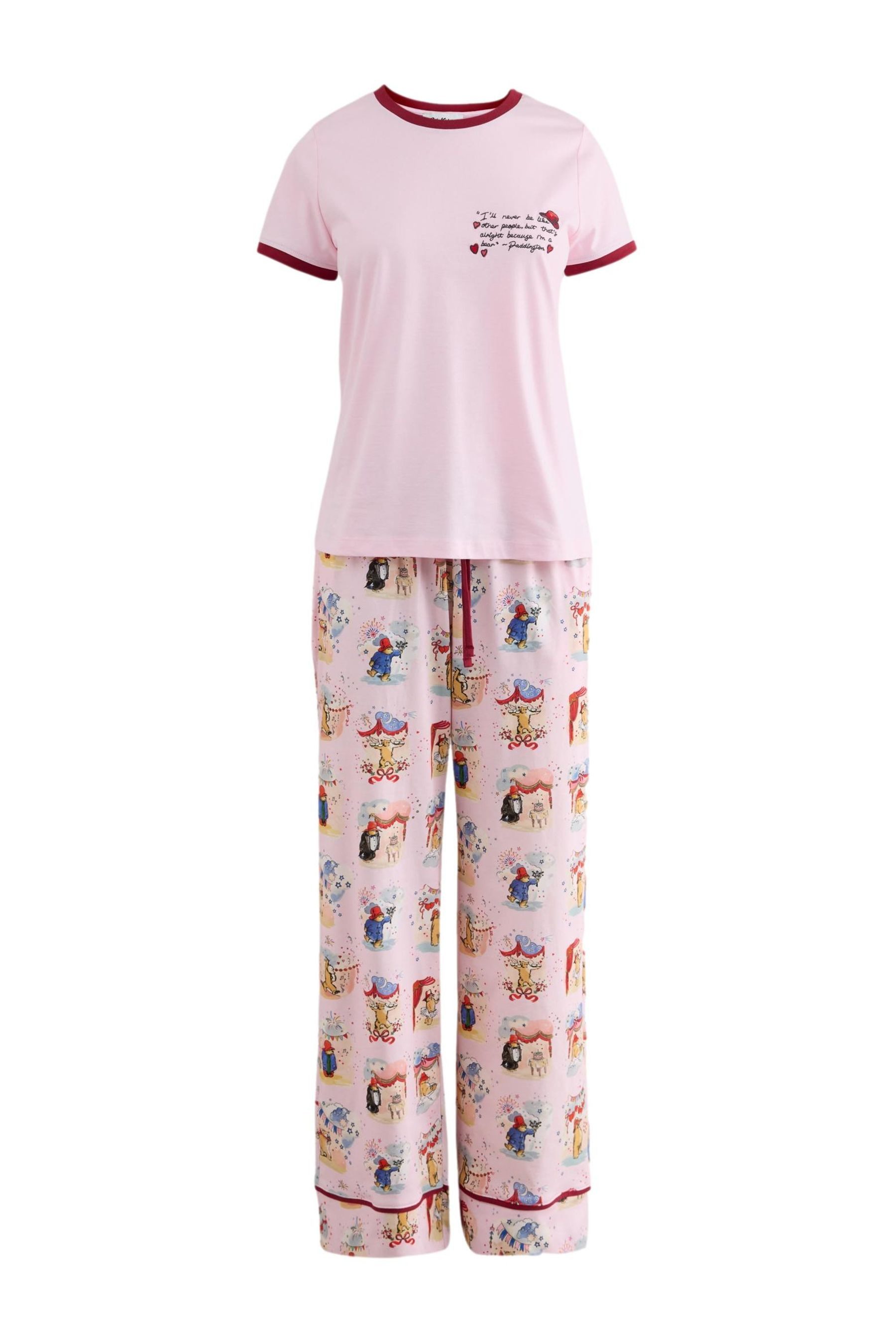 Cath Kidston Pyjama Cath Kidston Schlafanzug mit Print, Paddington (2 tlg)