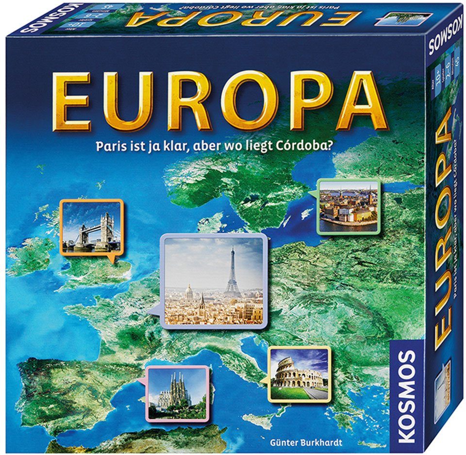 Image of Kosmos Spiel, Familienspiel »Europa«, Made in Germany