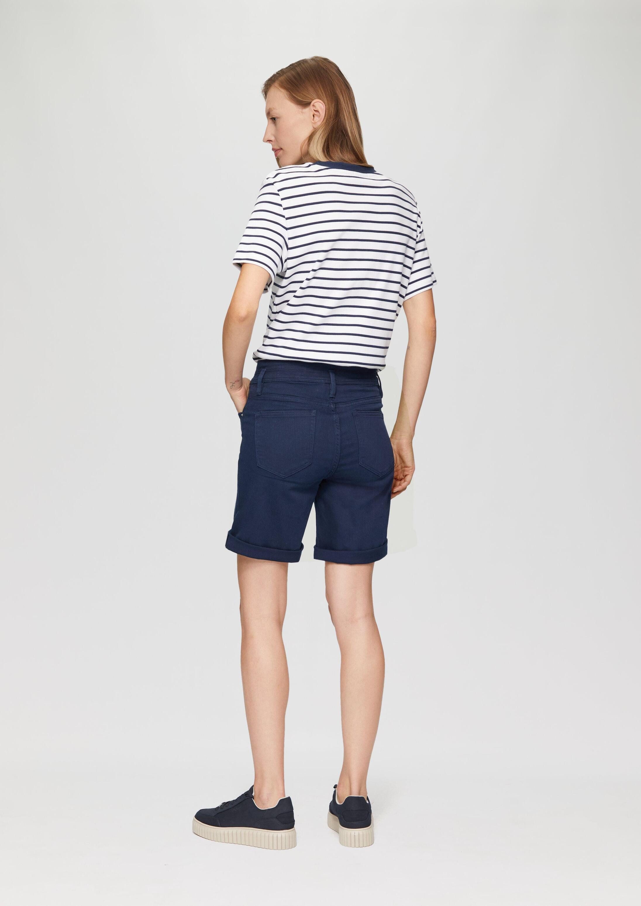 s.Oliver Jeansshorts Jeans-Hose BETSY Bermuda-Jeans Betsy / Slim Fit / Slim Leg / mit gekrempeltem Saum