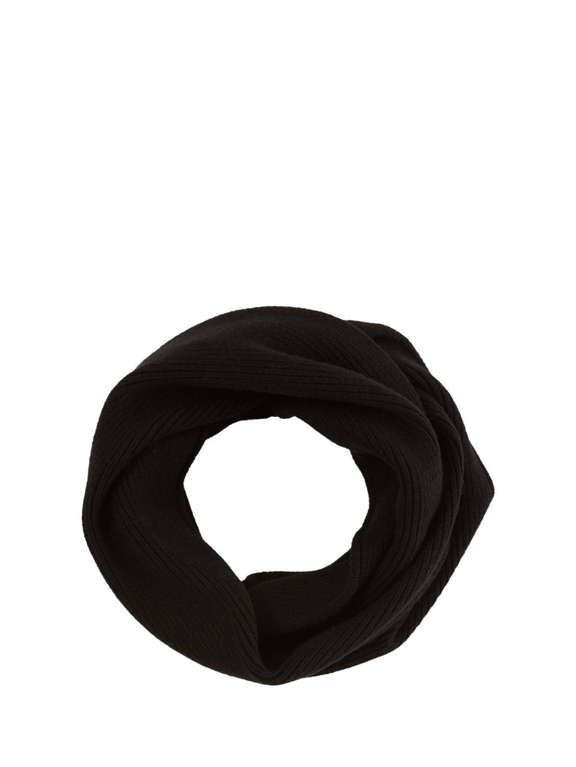 TOM TAILOR Modeschal Eclipse, Elegante Rippstruktur in zeitlosem Schwarz