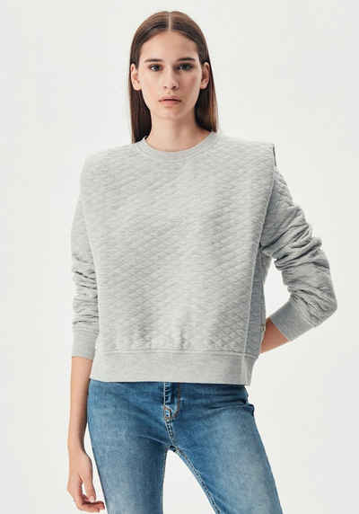 LTB Sweater »NOTENI« mit besonderen Schnittdetails im Schulterbereich