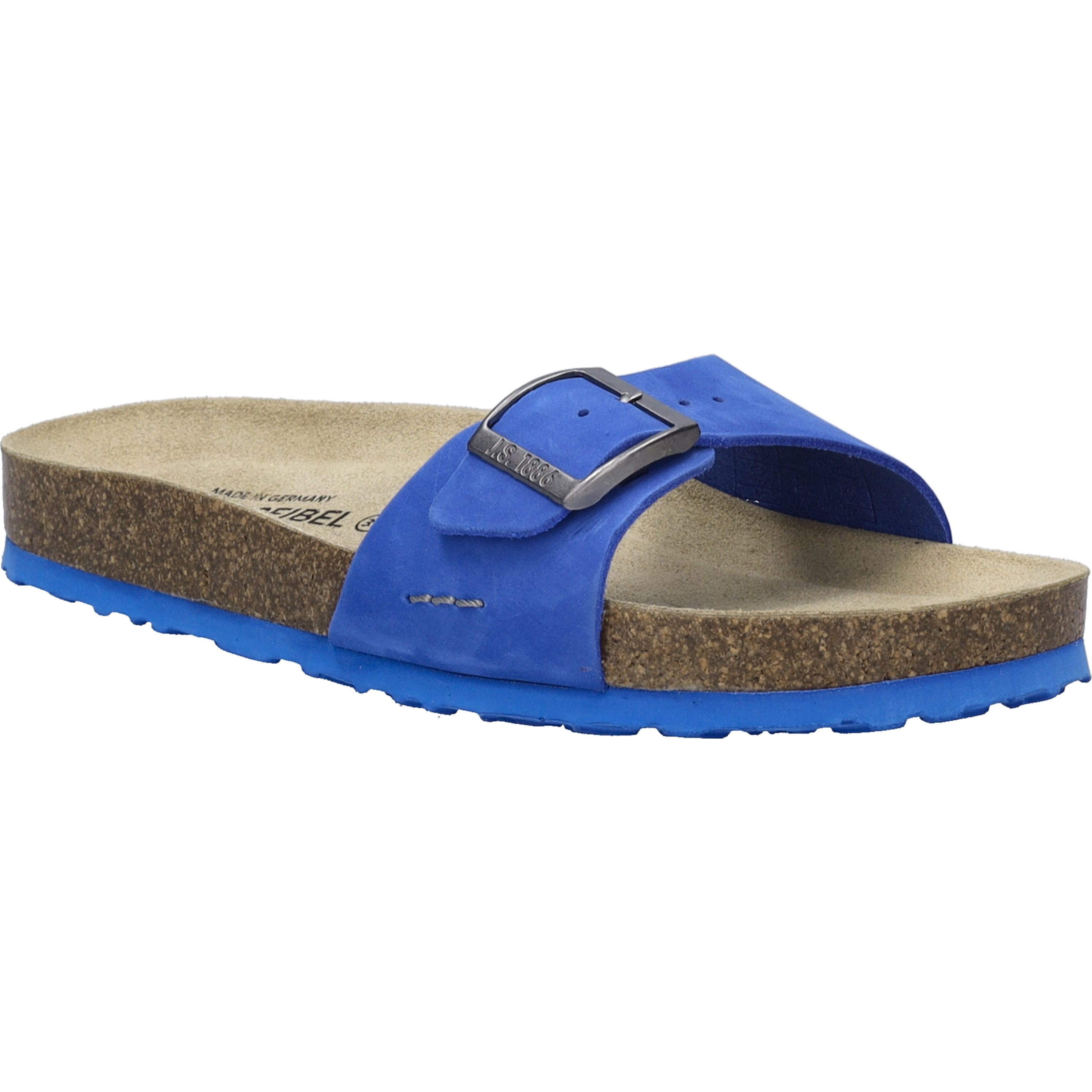 Hermine 03, blau Sandale