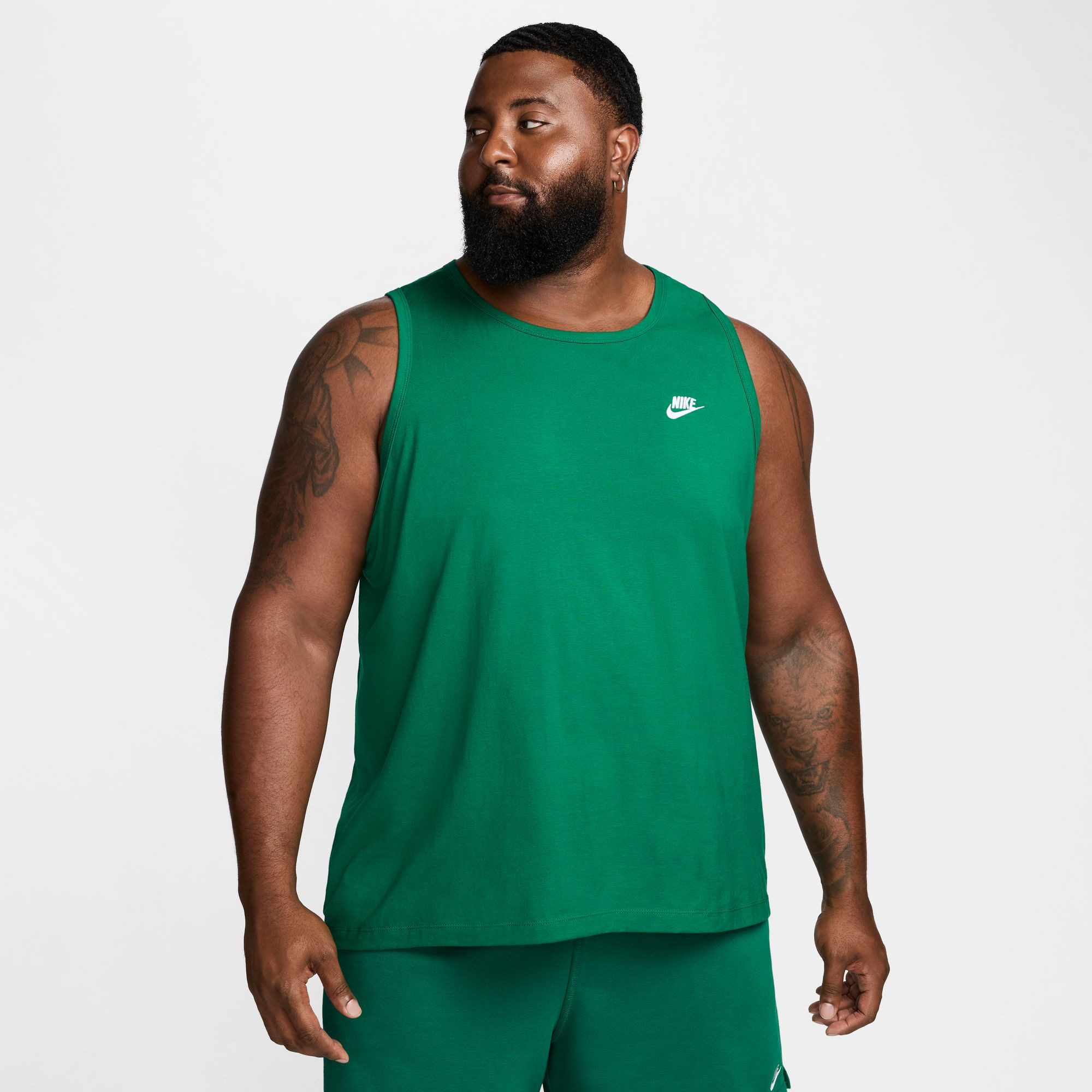 Nike Sportswear Tanktop Men's Tank ärmelloses Design, mit Rundhalsausschnitt, aus Baumwoll-Jersey