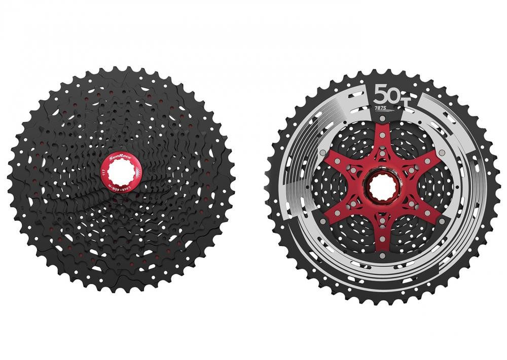 SunRace Zahnkranz SunRace Kassette CSMZ90 WA5 12-fach Wide Ratio 11-50 Zähne