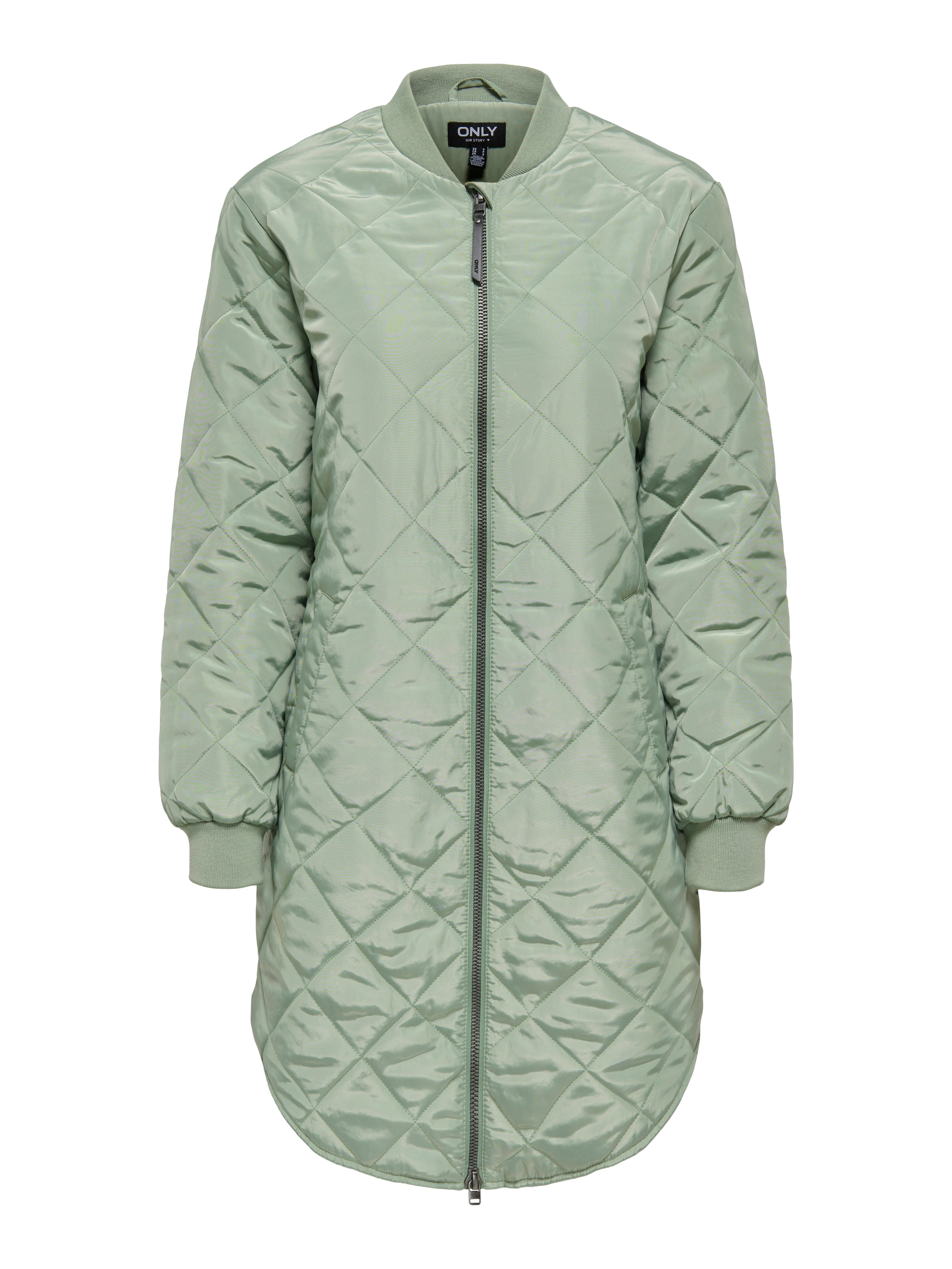 ONLY Steppmantel ONLJESSICA QUILTED COAT ZIP CC OTW Kunstfaser, Baseball Style – Bild 5 von 5