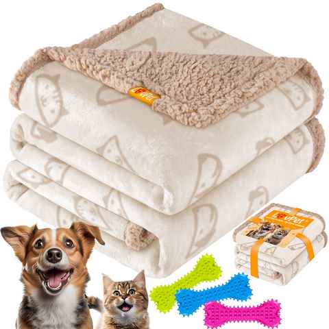 Lovpet Tierdecke, wasserdichte Hundedecke, Sherpa Fleece Haustier Decke