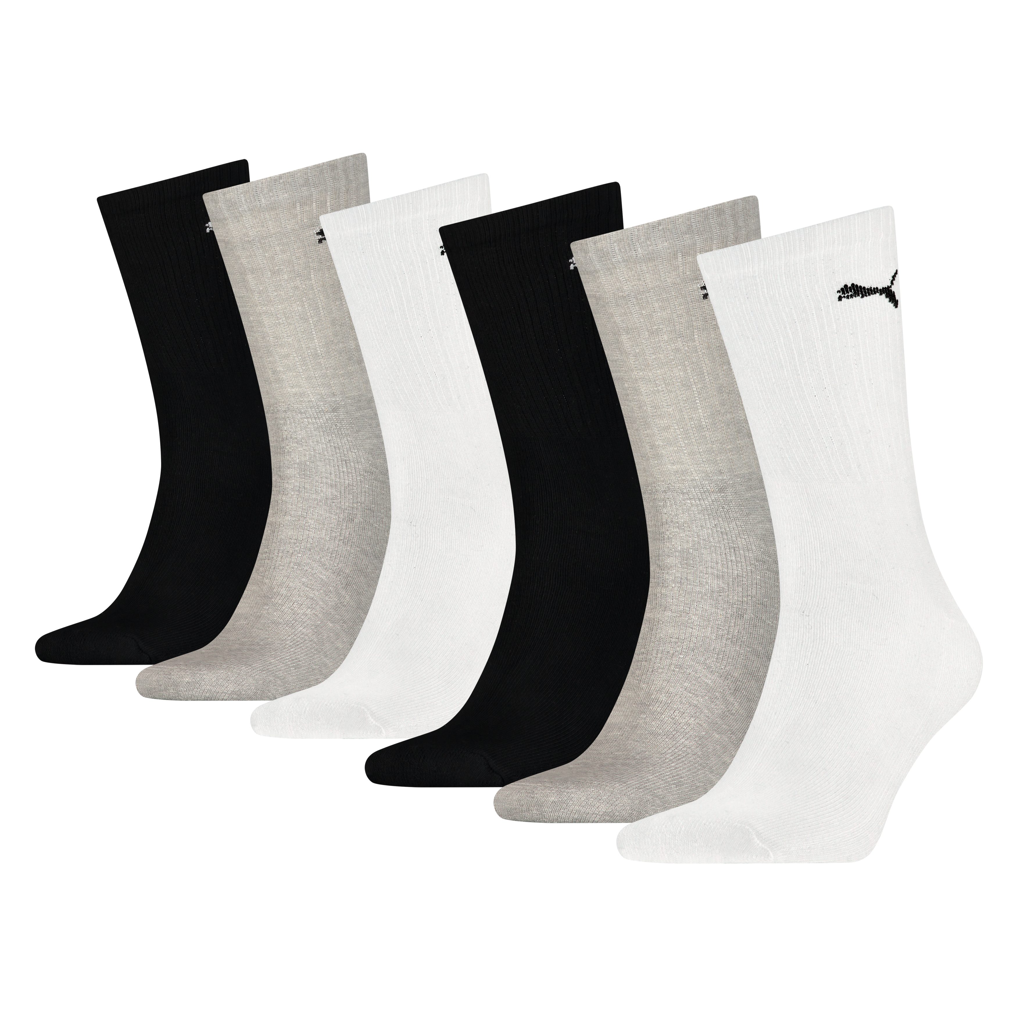 Sportsocken PUMA UNISEX CREW SOCK 6P ECOM
