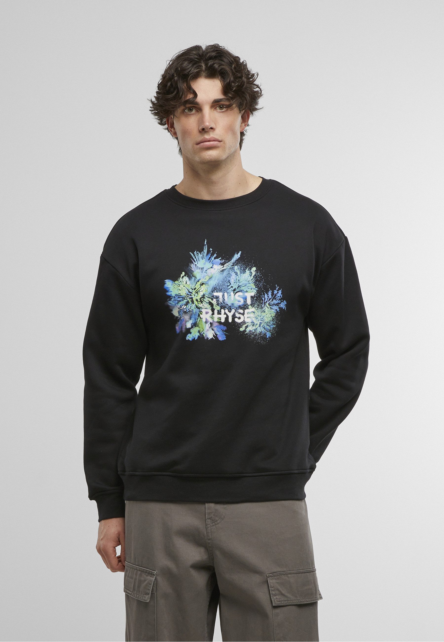 Just Rhyse Rundhalsshirt Just Rhyse Just Rhyse Firework Pullover (1-tlg)