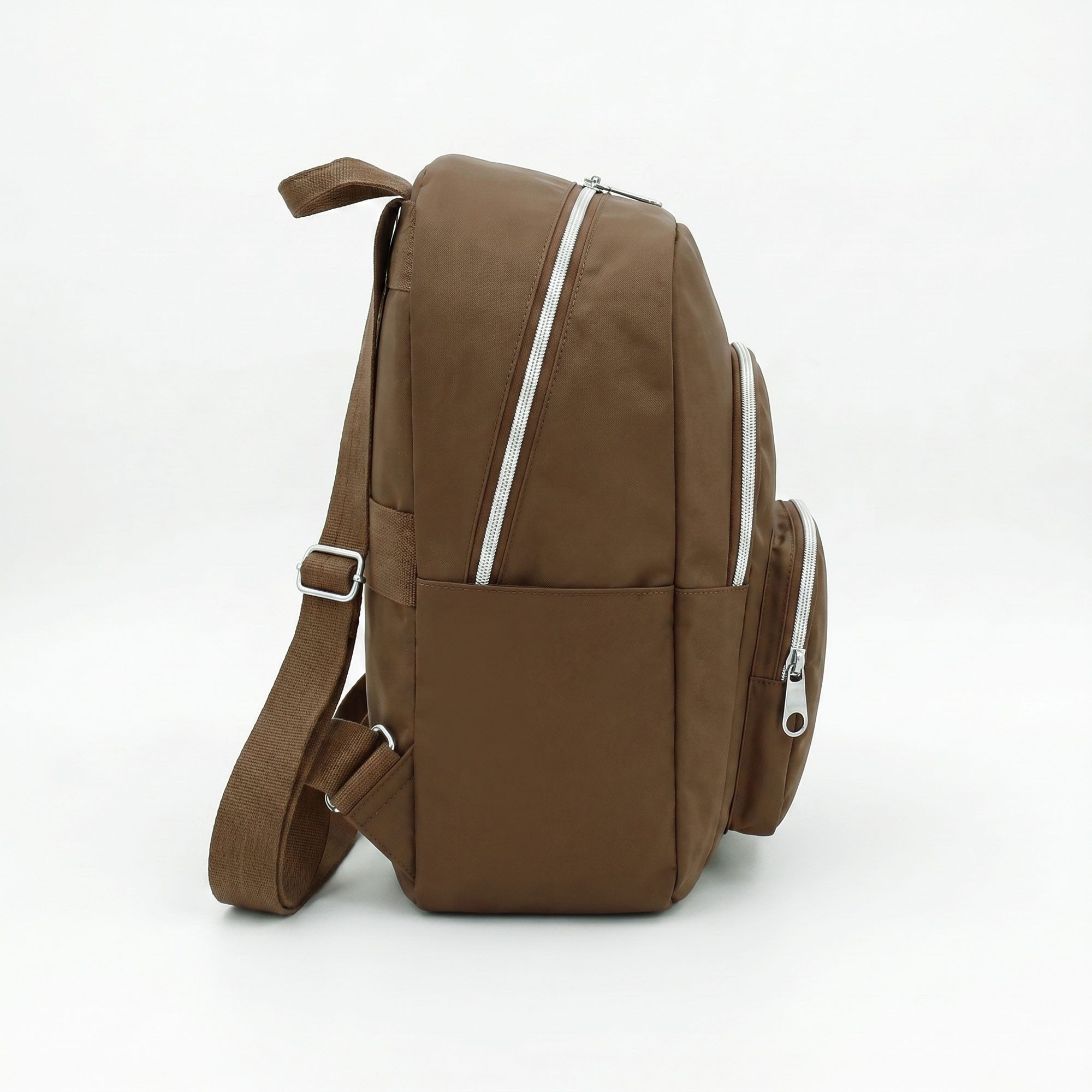 HELLSER Cityrucksack Damen klein – stylischer Damen Rucksack 34x27x15cm wasserabweisend, für Freizeit, Uni, Schule, Büro - Koffergurt & versteckte Tasche