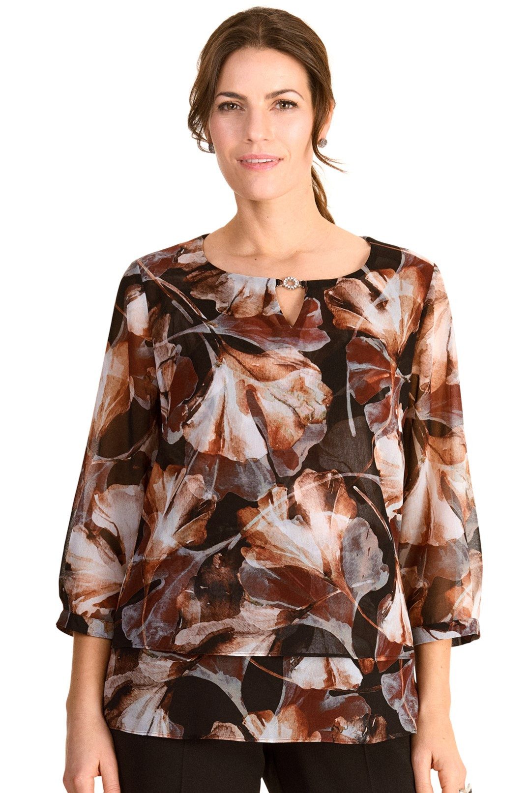 Druckbluse