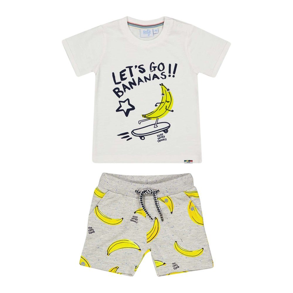T-Shirt Feetje Baby-Jungen zweiteiliges Set T-Shirt + Shorts Let´s go Playground