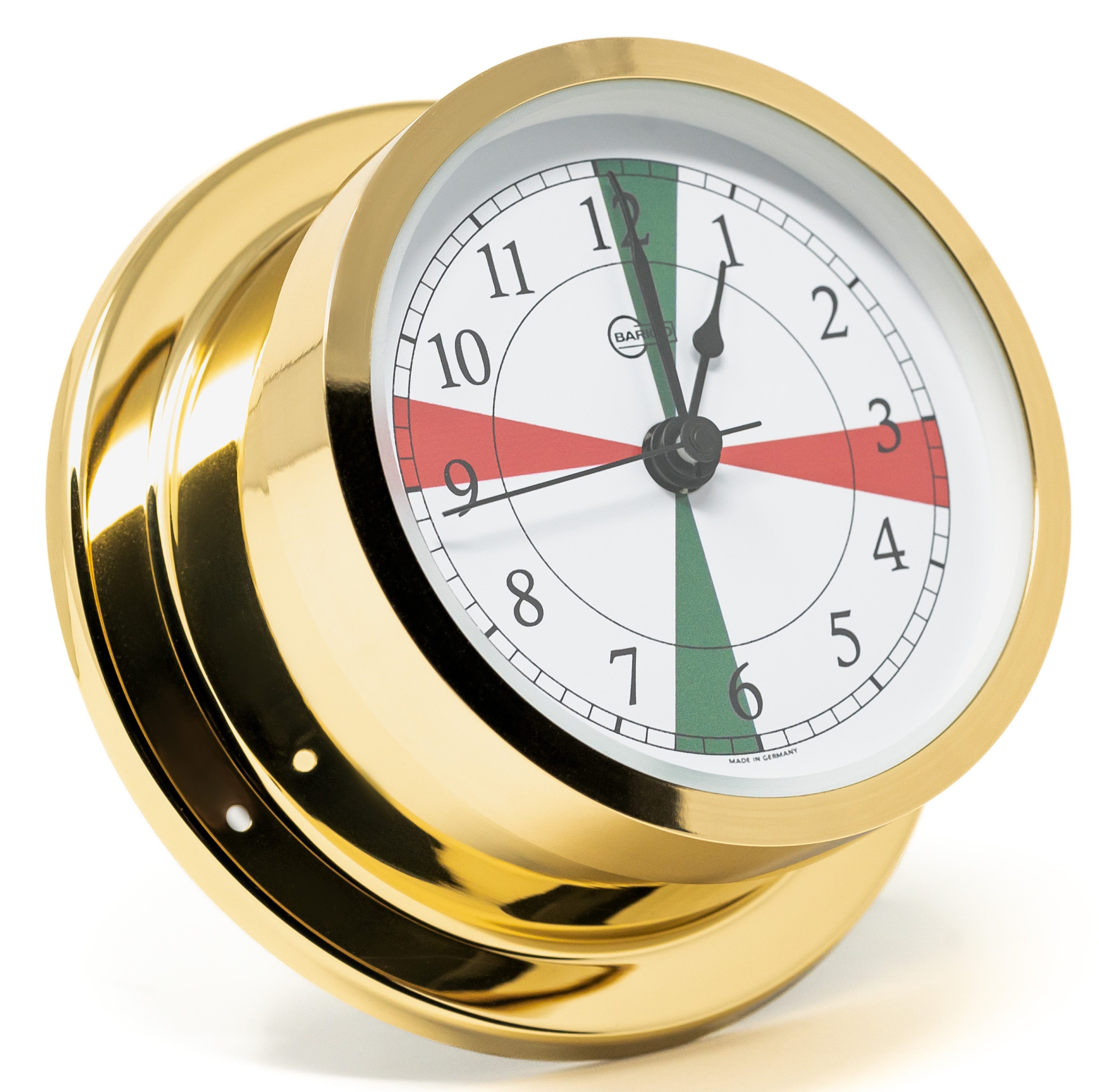 Barigo Funkwanduhr Star 1187 Quarzuhr mit Funksektor 110mm Made in Germany