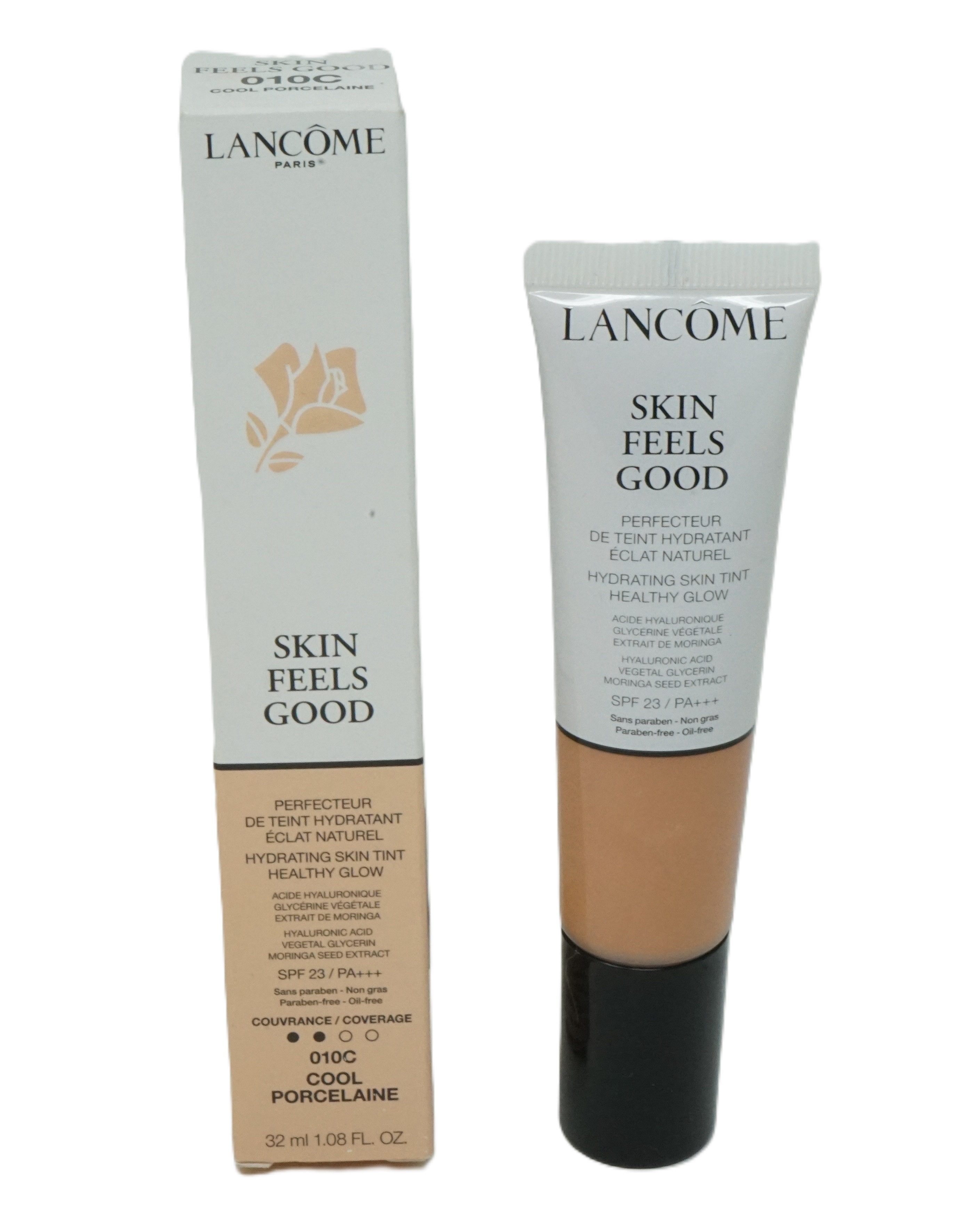 Foundation Lancome haut Feels Good Tint 010C Cool Porcelaine 32 ml