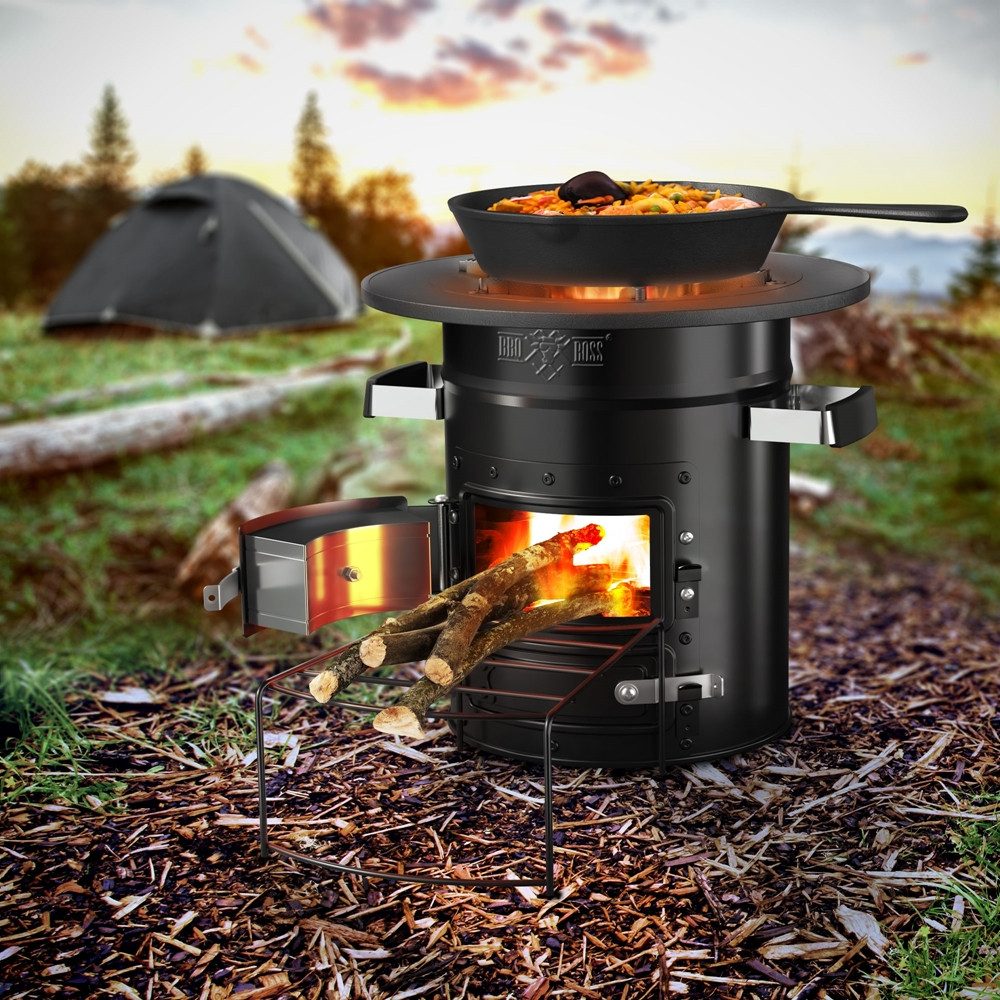 BBQ Boss Feuerstelle Raketenofen zum Campen günstig online kaufen