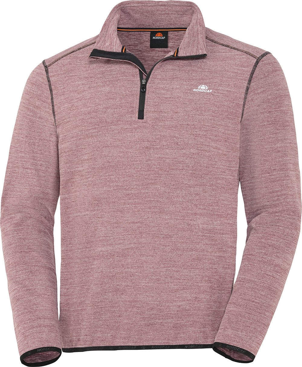Nordcap Funktionsshirt leicht mit Zipper, flauschig-weich