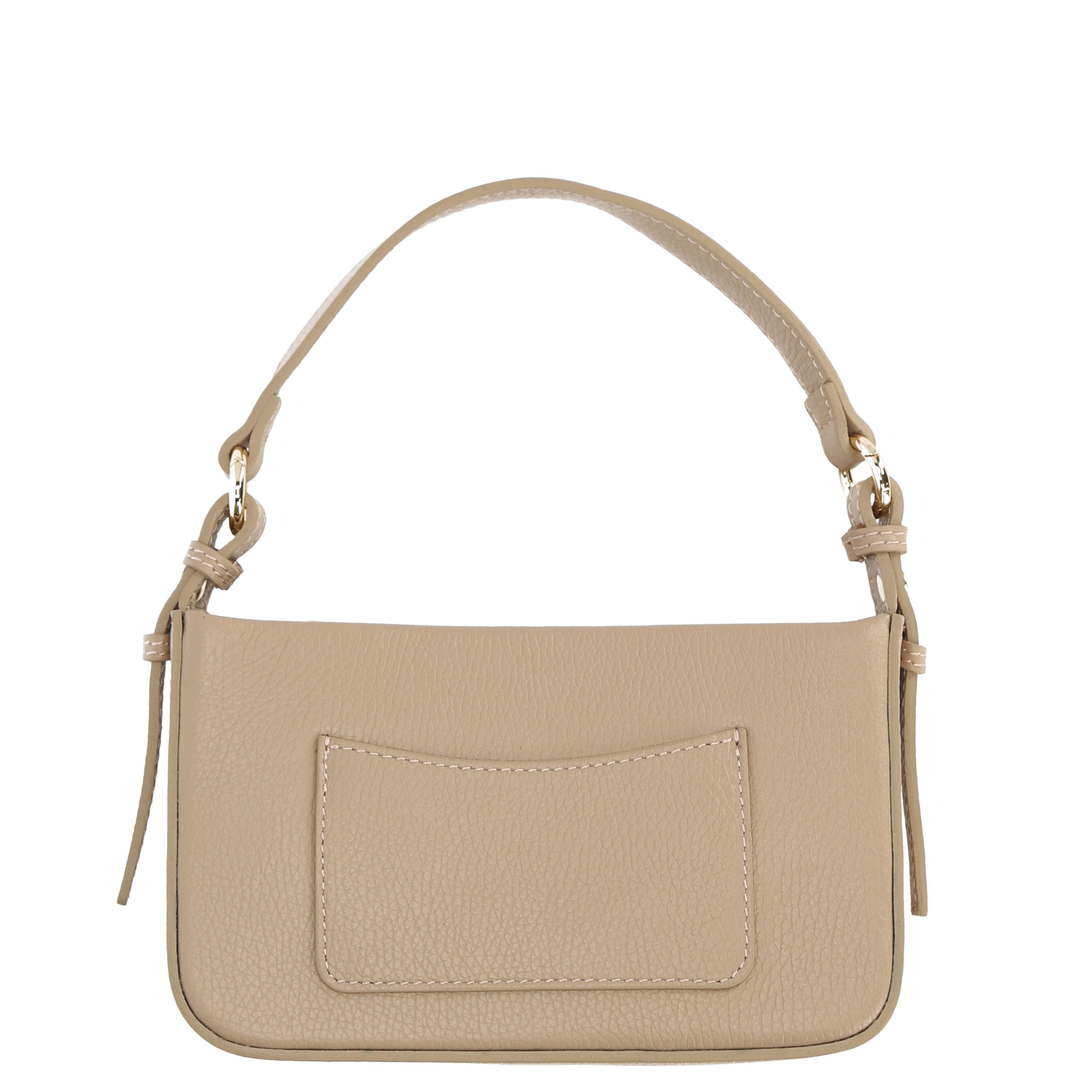 Botego Handtasche Leder Damen, Schultertasche Damen echtes Leder, Frauentasche Leder