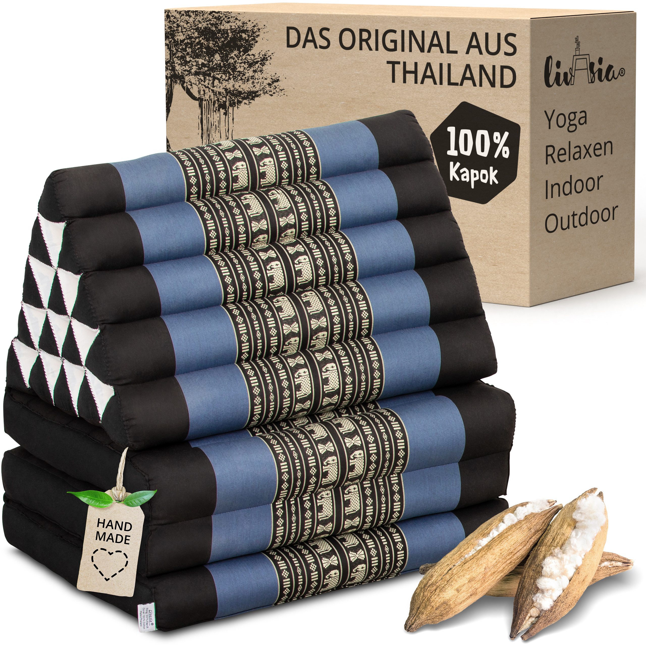 livasia Sitzsack Thaikissen XXL hoch, vegan günstig online kaufen