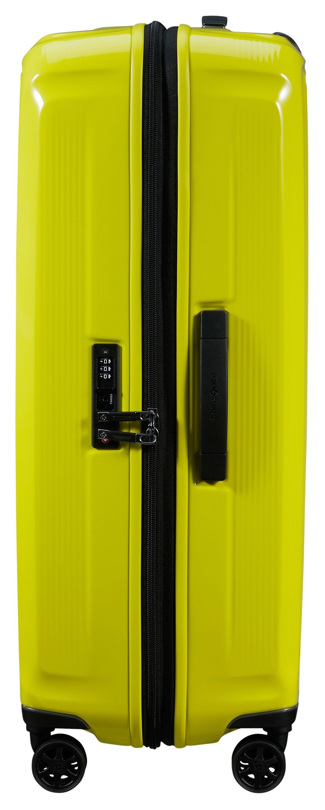 Koffer NUON Rollen 4 75, lime Samsonite metalic