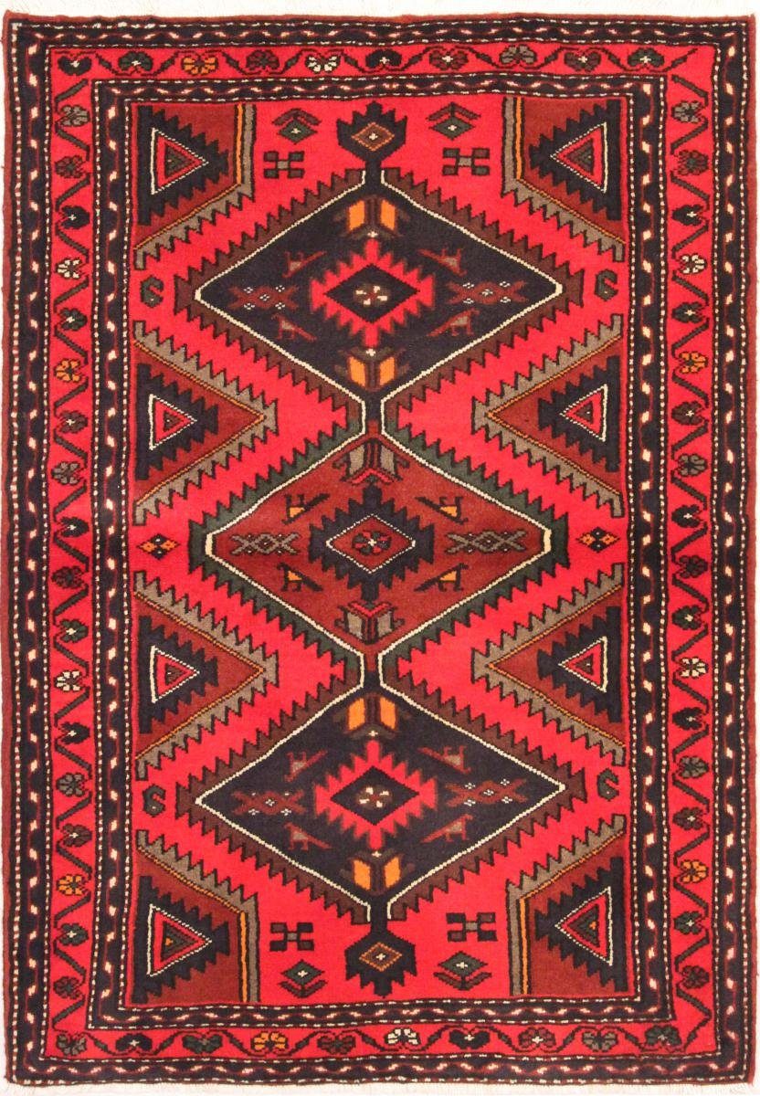 Orientteppich Ghashghai Taleghan 107x150 Handgeknüpfter Orientteppich, Nain Trading, rechteckig, Höhe: 12 mm