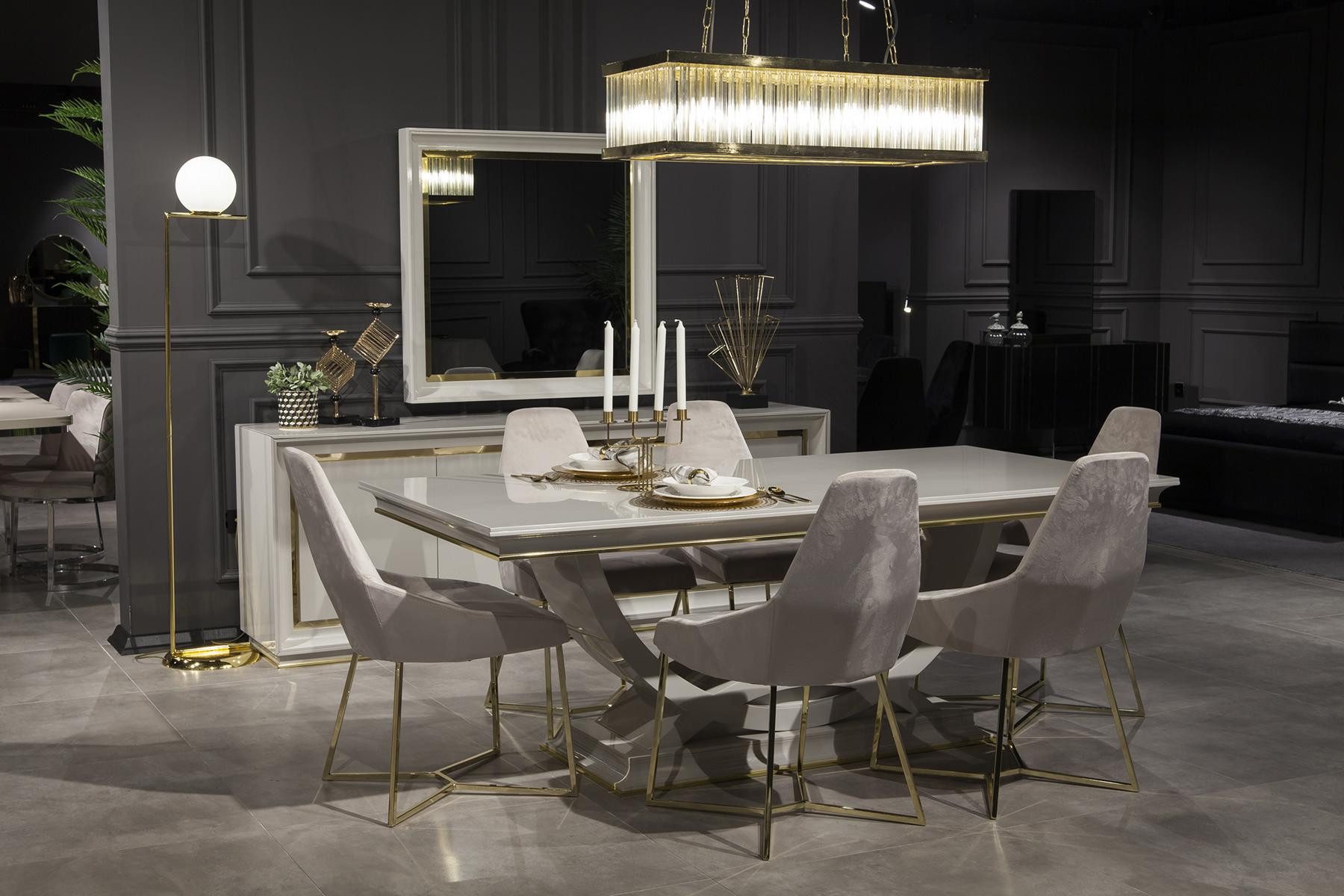 Xlmoebel Kommode Elegantes Sideboard aus hochwertigem Material mit viel Stauraum (Kommode, 1 St., Anrichte), Hergestellt in Europa