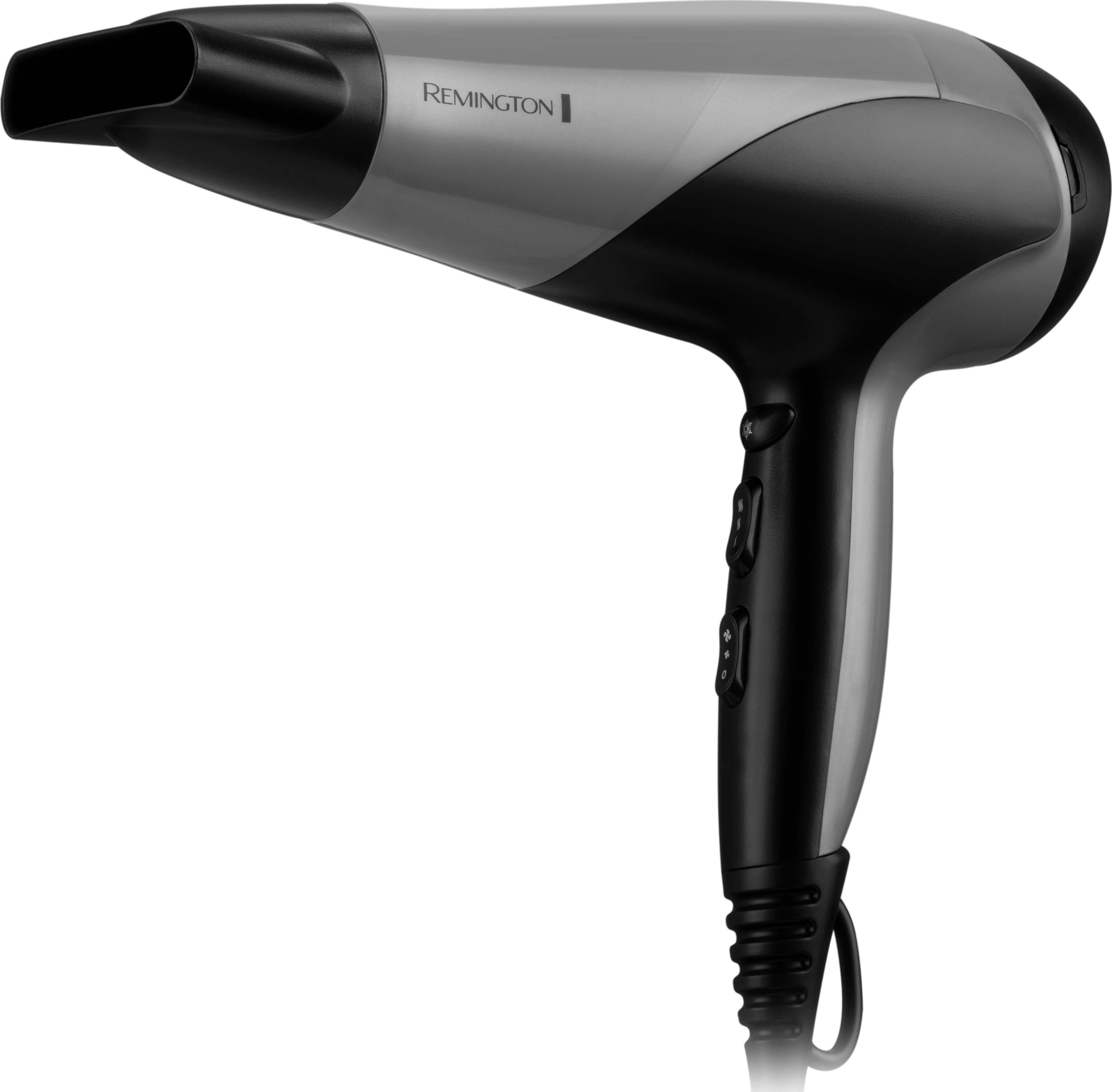 Remington Ionic-Haartrockner Ionic Dry Ionenpflege, abnehmbarer Reinigung Breite & leichten Luftfilter Styling, 2200 W, Diffusor, Schnelles, zur effizientes Stylingdüse, 2200 D3190S, Stylingdüse