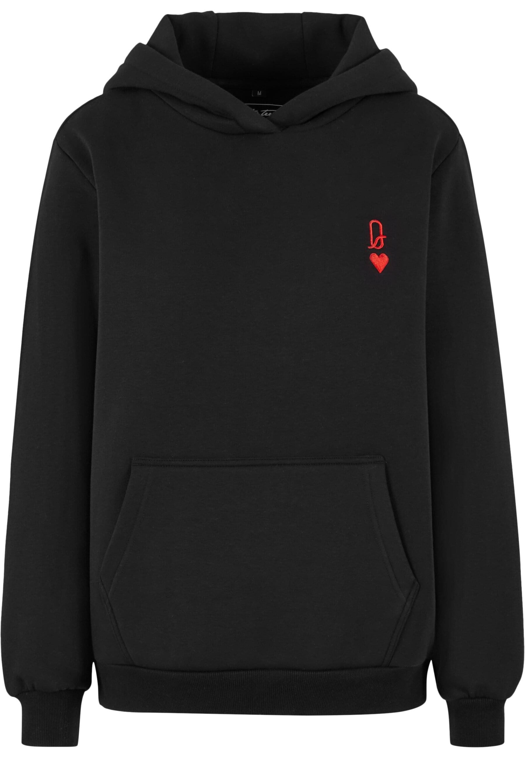 Miss Tee Kapuzenpullover Miss Tee Queen Card EMB Fluffy Hoody (1-tlg) günstig online kaufen