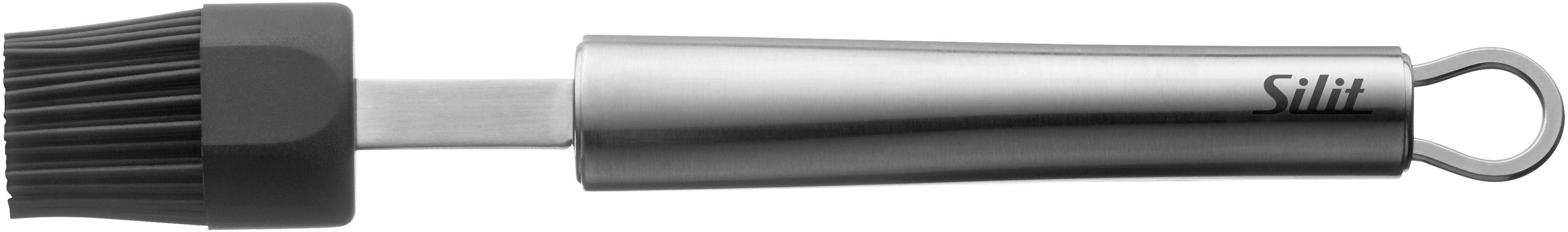 Silit Backpinsel Classic Line, Silikonborsten, Edelstahlgriff, Aufhängeöse, hitzebeständig bis 200°C