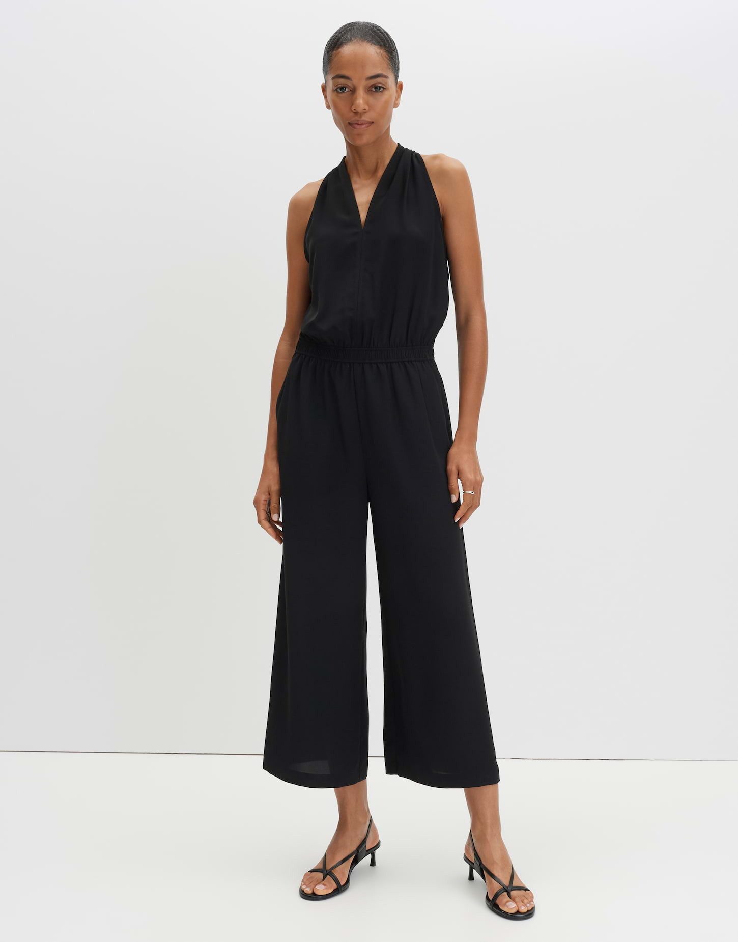someday Jumpsuit Cedira ease aus Twill mit taillierter Passform Locker fallender Look mit Rückenschlitz
