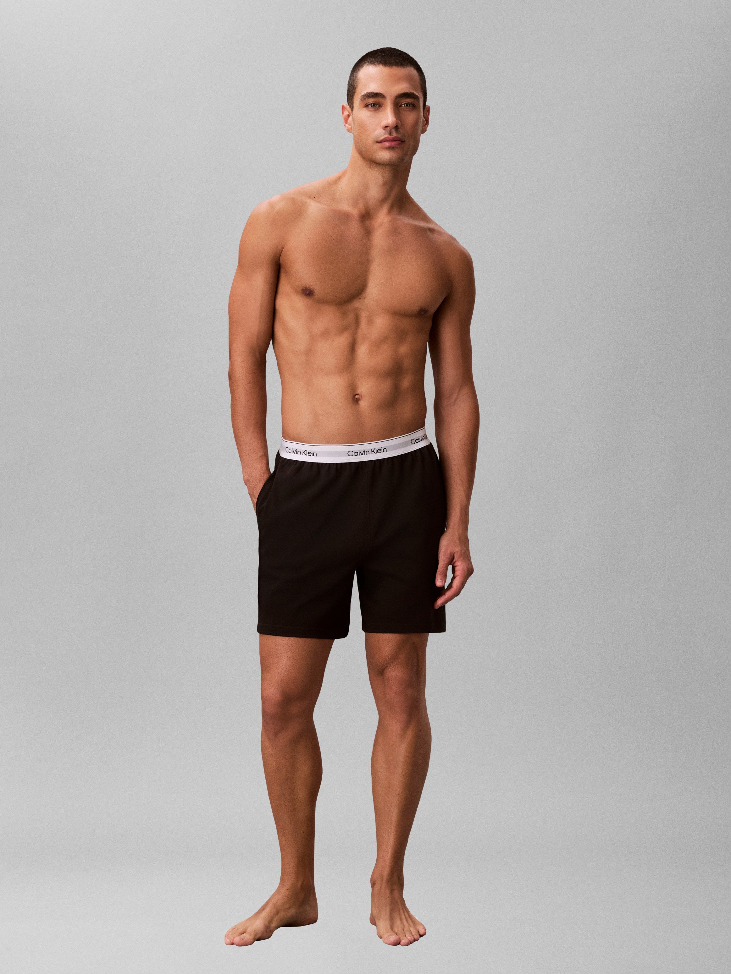 Calvin Klein Underwear Schlafshorts SLEEP SHORT Mit elastischem Bund