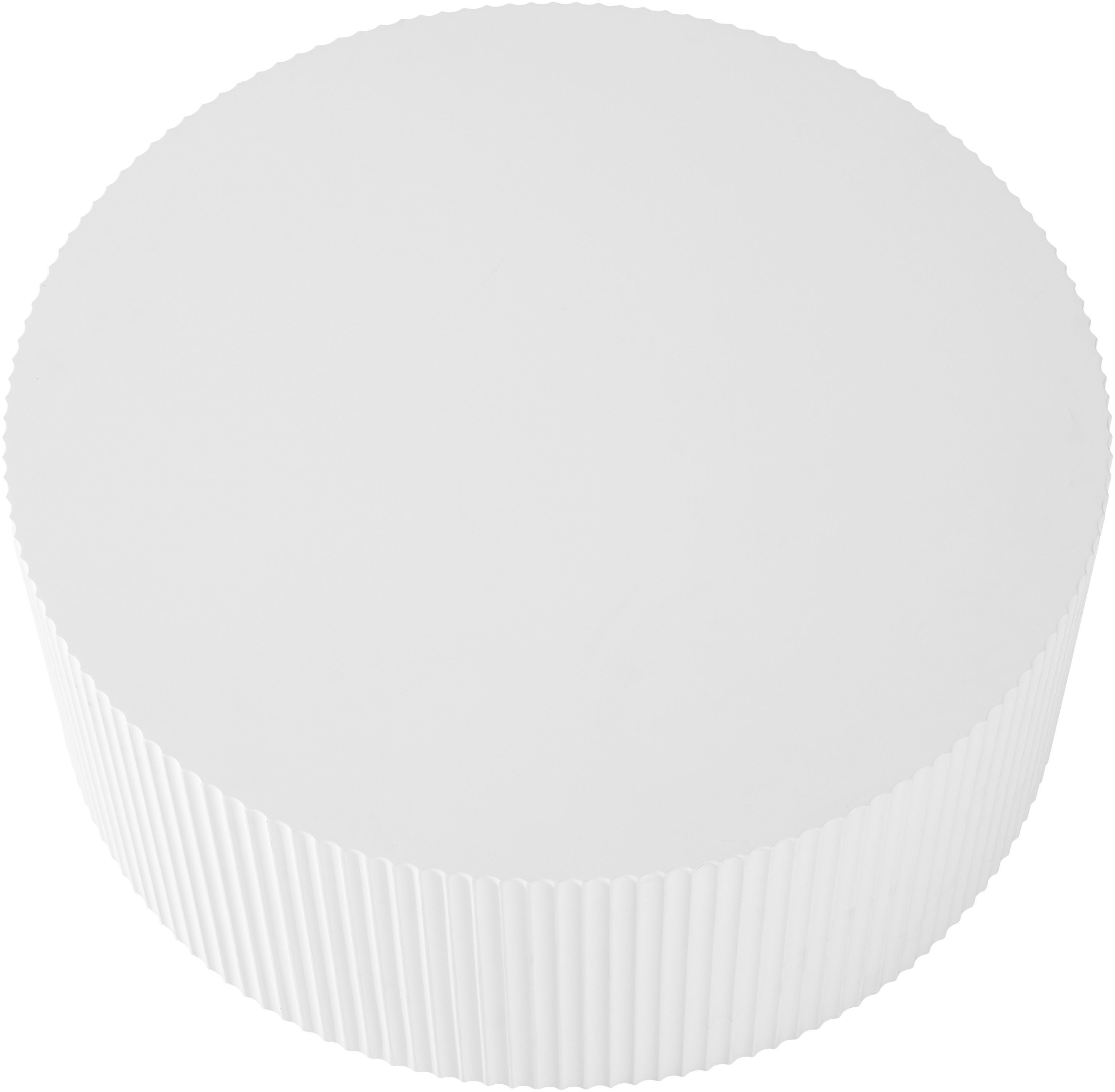 SalesFever Couchtisch New Orleans Stilvoller Couchtisch (Set, 1-St), mit umlaufender Rillenstruktur