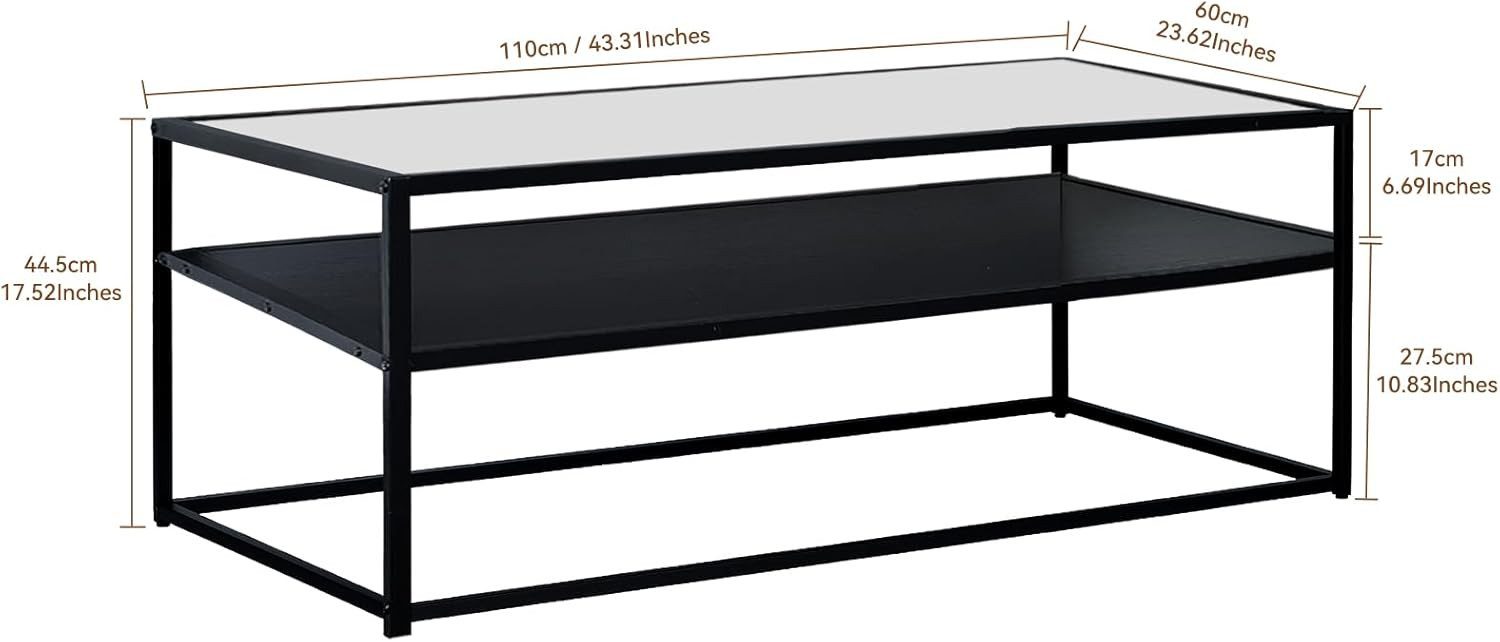 SEHAUSEU Couchtisch Sofatisch, Kaffeetisch, Beistelltisch für günstig online kaufen
