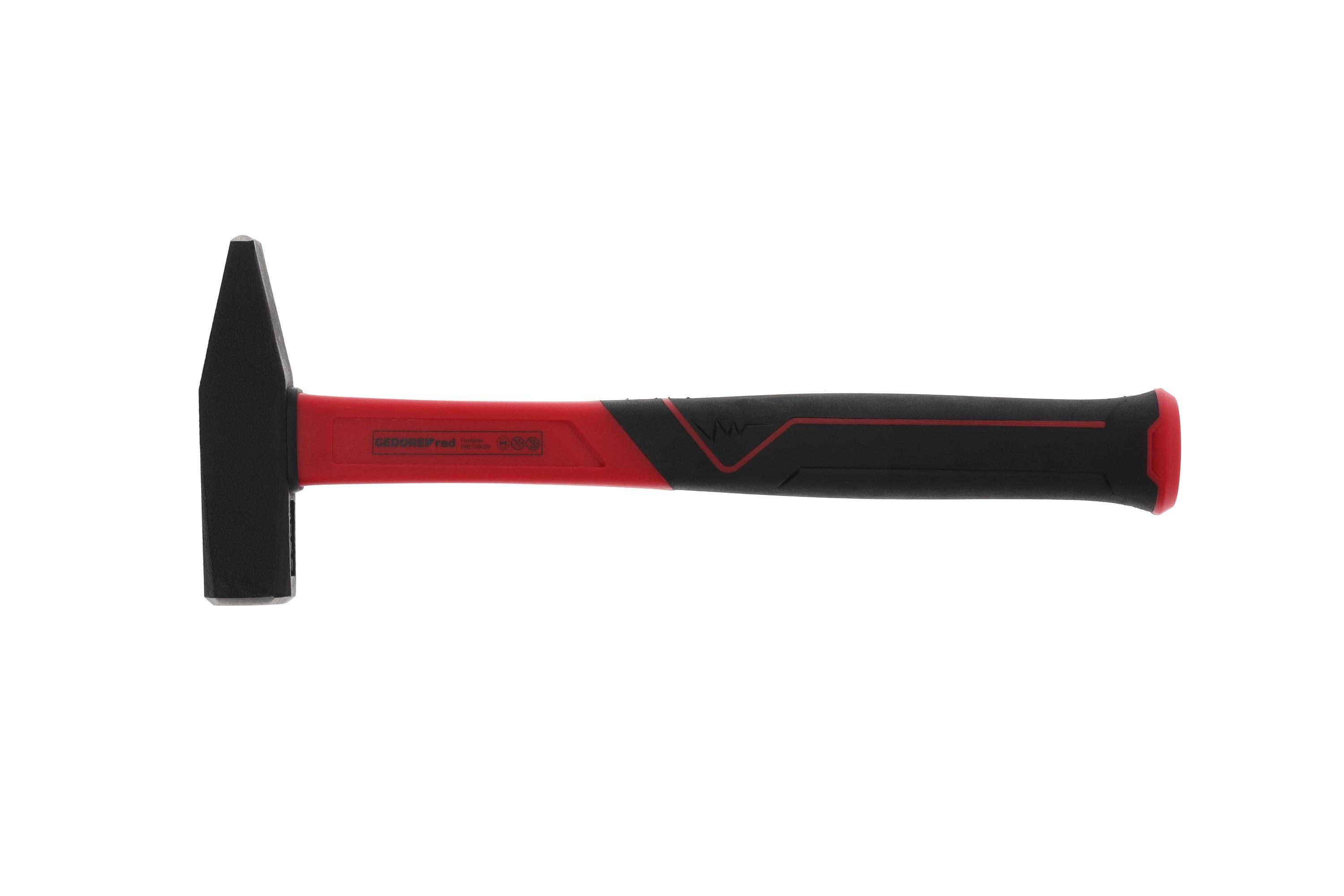 320mm g Gedore Fiberglas 500 Red Hammer R92120020 Schlosserhammer