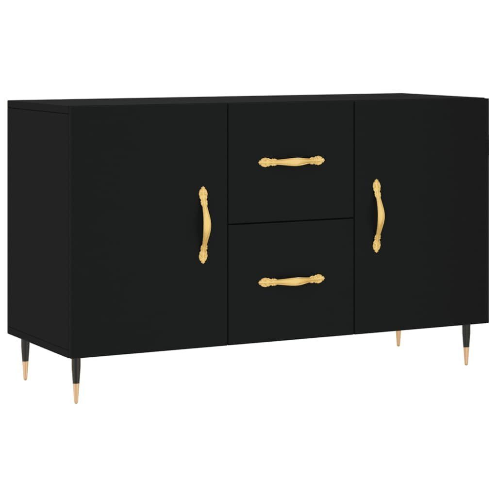 furnicato Sideboard Schwarz 100x36x60 cm Holzwerkstoff günstig online kaufen