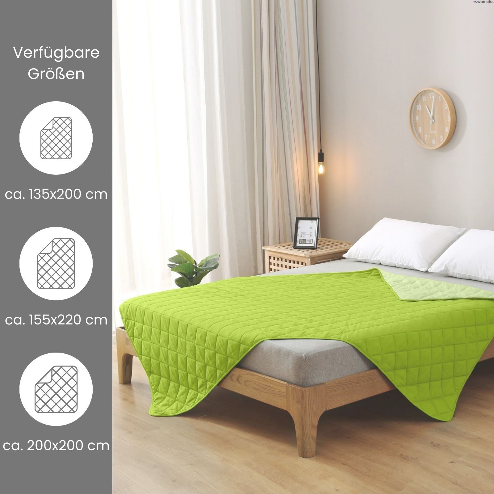 wometo Microfaserbettdecke Camping, 3 Deckengrößen, Füllung: Kunstfaser, OE günstig online kaufen