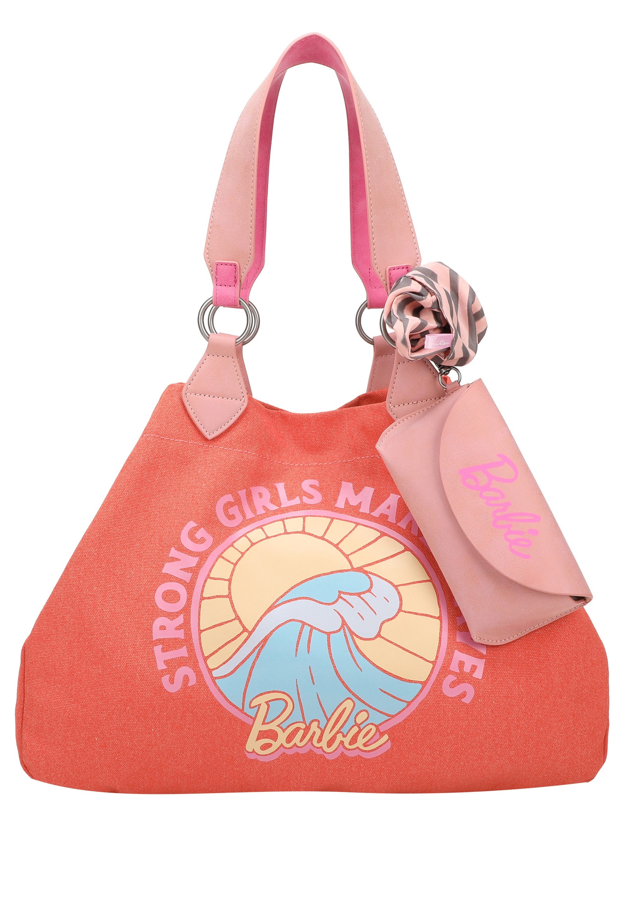 Fritzi aus Preußen Henkeltasche Izzy Medium Big Wave Limited Barbie, mit abnehmbarem Brillenetui