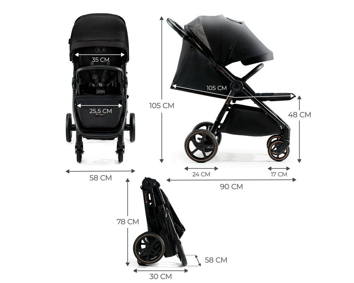 Thumbnail - Kinderkraft Sportbuggy Mitzy Buggy Sportwagen mit XL-Sitz