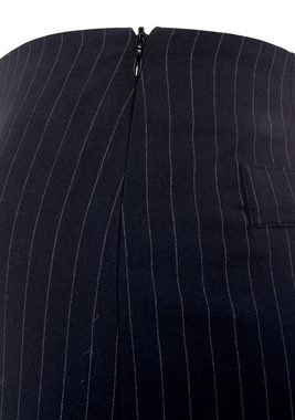 Buffalo Anzughose mit Nadelstreifen, elegante Stoffhose, High-waist, casual-chic